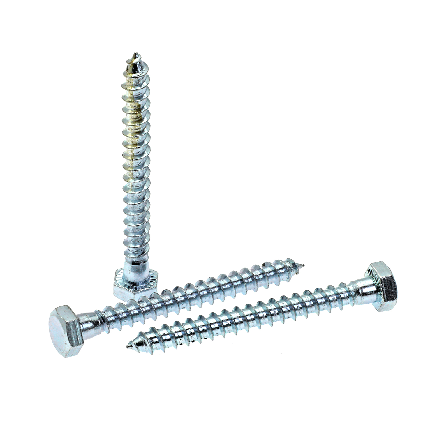 Tirafondos hexagonales de acero inoxidable 304 y 316 DIN571