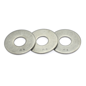 Arandelas planas DIN125/DIN9021 acero inoxidable A2, A4 