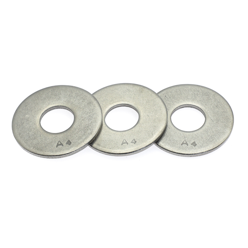 Arandelas planas DIN125/DIN9021 acero inoxidable A2, A4 