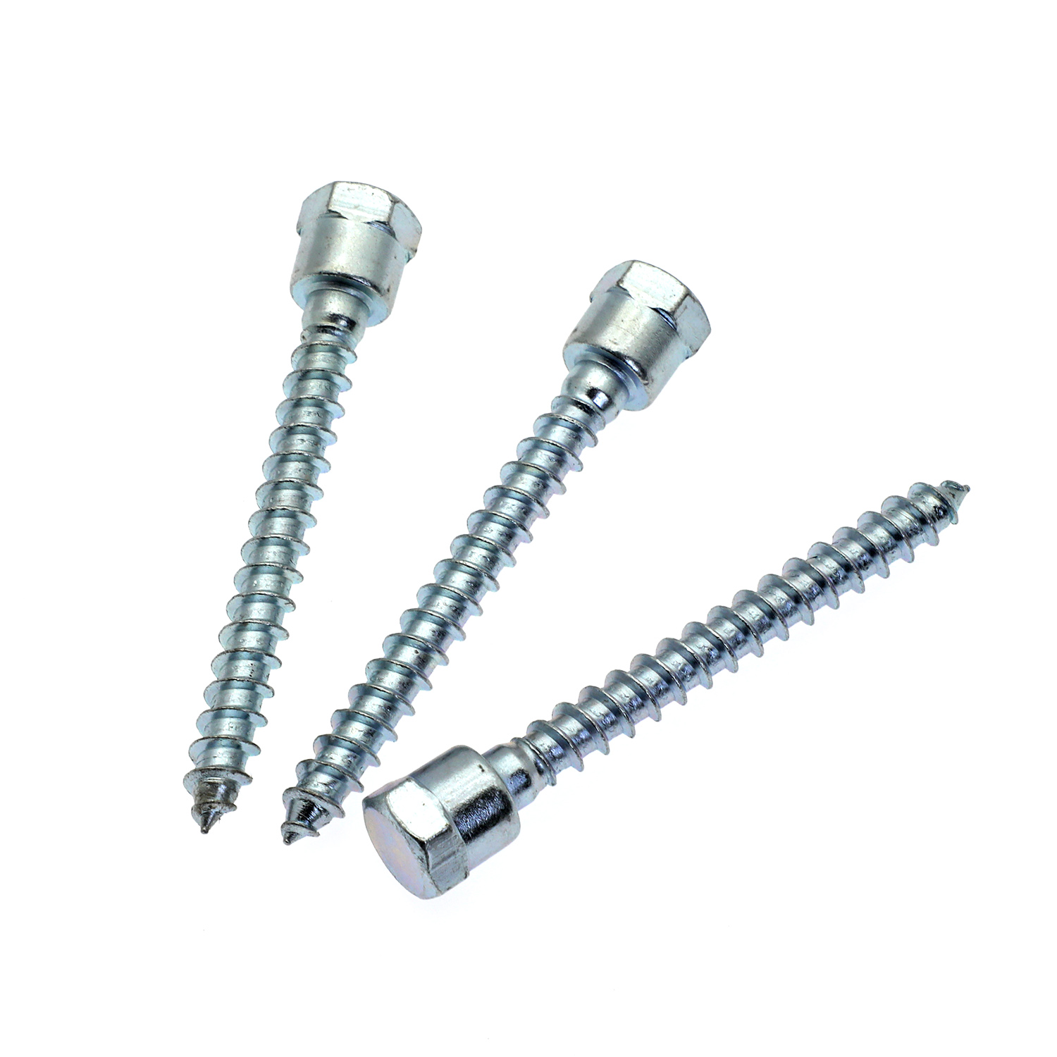 Tirafondos hexagonales de acero inoxidable 304 y 316 DIN571
