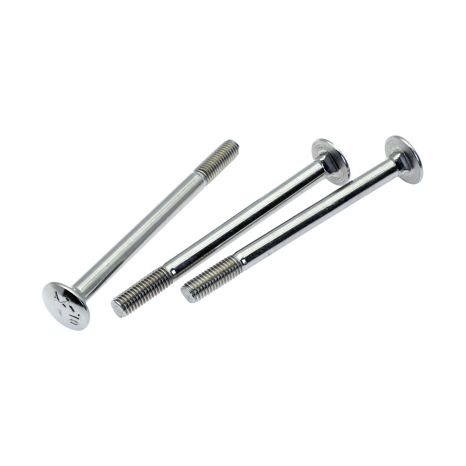Pernos de carro de acero inoxidable SUS304 SUS316 DI N603 con cuello cuadrado debajo de la cabeza 