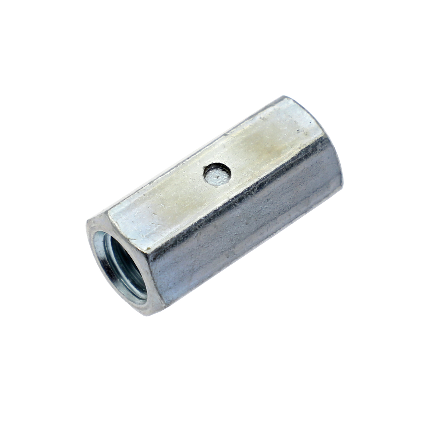 Tuercas de acoplamiento hexagonales de acero al carbono DIN6334 galvanizadas 