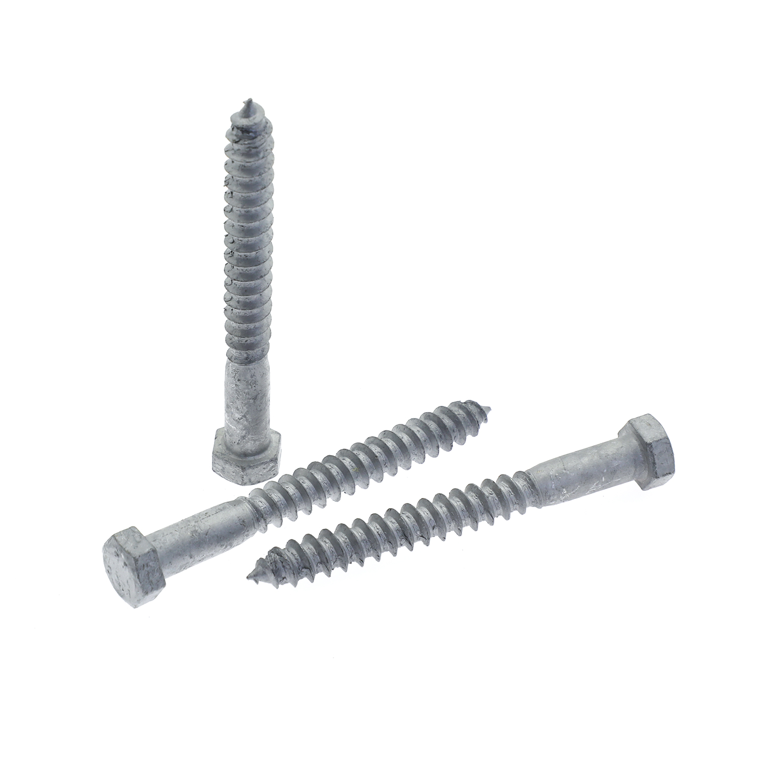 Tirafondos hexagonales de acero inoxidable 304 y 316 DIN571
