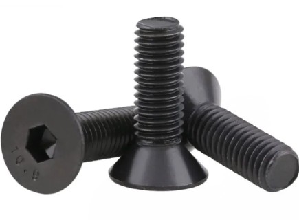 Tornillos de cabeza avellanada del zócalo del hex. del acero de carbono Grade10.9 DIN7991 