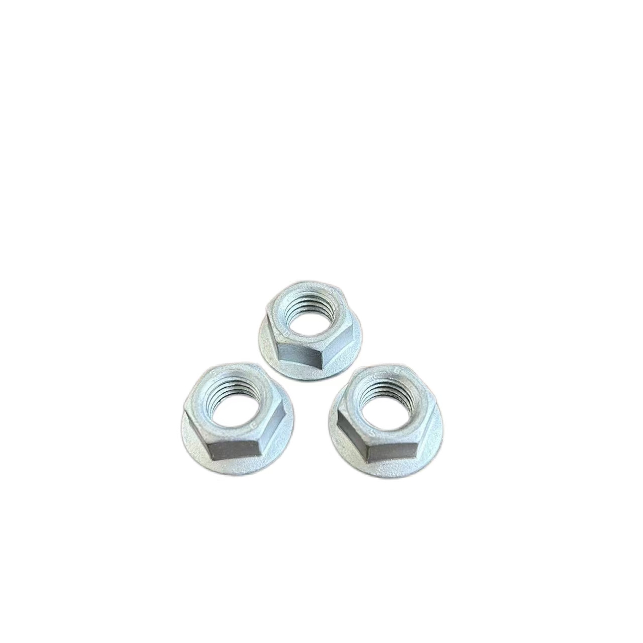 Tuercas con brida hexagonal DIN6923 Grado 8 con dentado HDG 