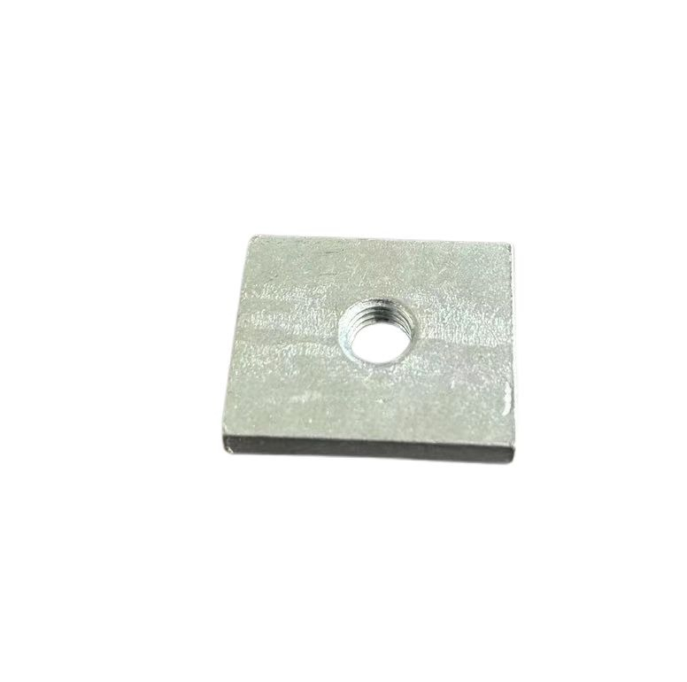 Tuercas rectangulares galvanizadas 