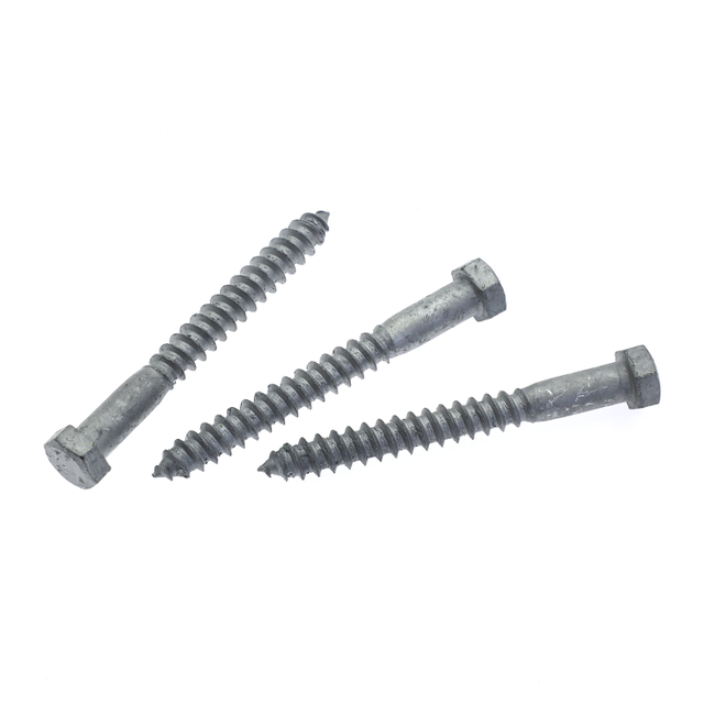 Tornillos para madera de cabeza hexagonal