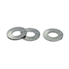 Arandelas autoblocantes de doble pila de acero inoxidable DIN25201