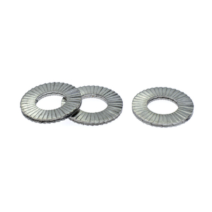 Arandelas autoblocantes de doble pila de acero inoxidable DIN25201