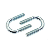 Pernos en U de acero al carbono galvanizados 