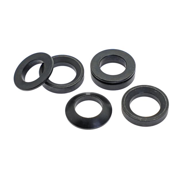 Arandelas negras de acero al carbono DIN6319C y DIN6319D HRC40-48 