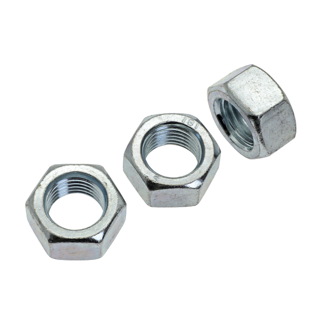 Tuercas hexagonales DIN934 Acero al carbono Zincado 