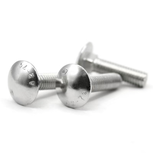 Pernos de carro de acero inoxidable SUS304 SUS316 DIN603 con cuello cuadrado debajo de la cabeza