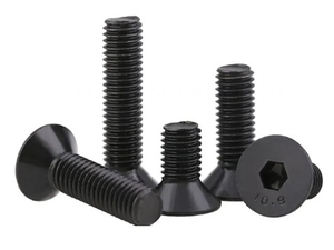 Tornillos de cabeza avellanada del zócalo del hex. del acero de carbono Grade10.9 DIN7991 