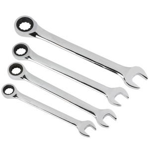 Llave de trinquete combinada (extremo abierto+extremo de caja)