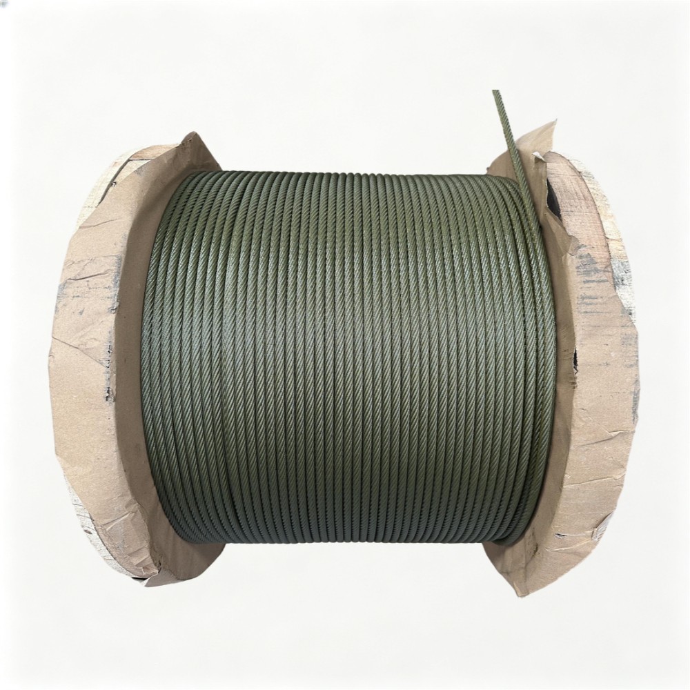 Cable de acero no galv.