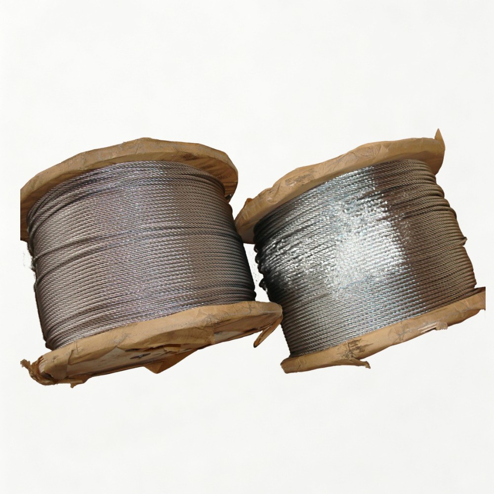 Cable eléctrico de acero galvanizado