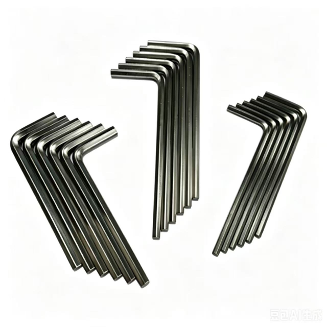 Llave hexagonal en forma de L de acero inoxidable